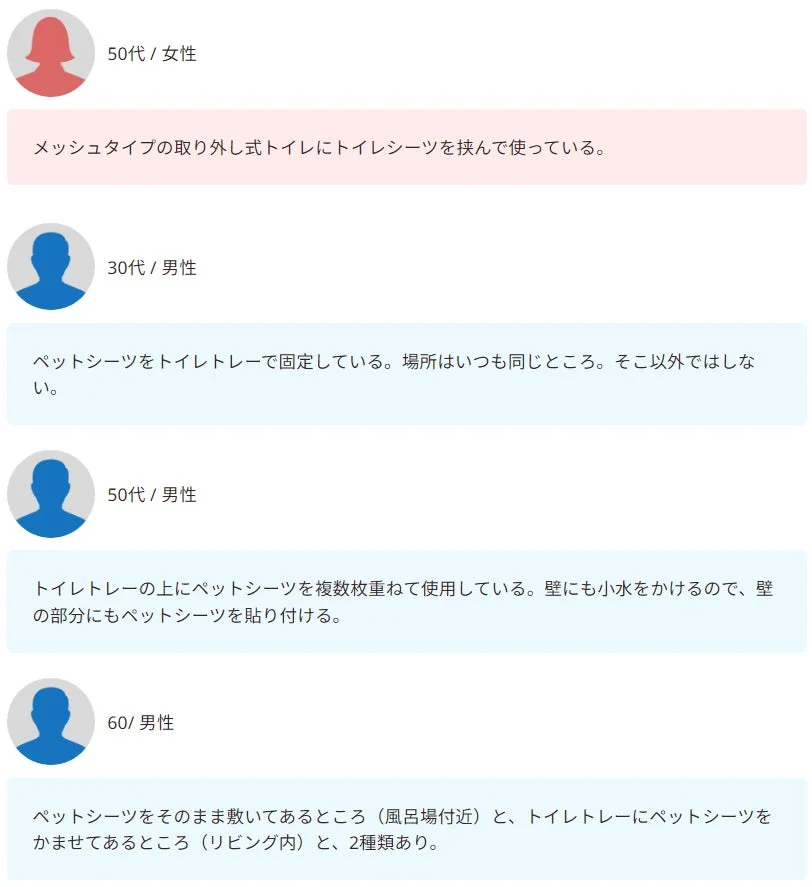 トレー＋シーツの活用例